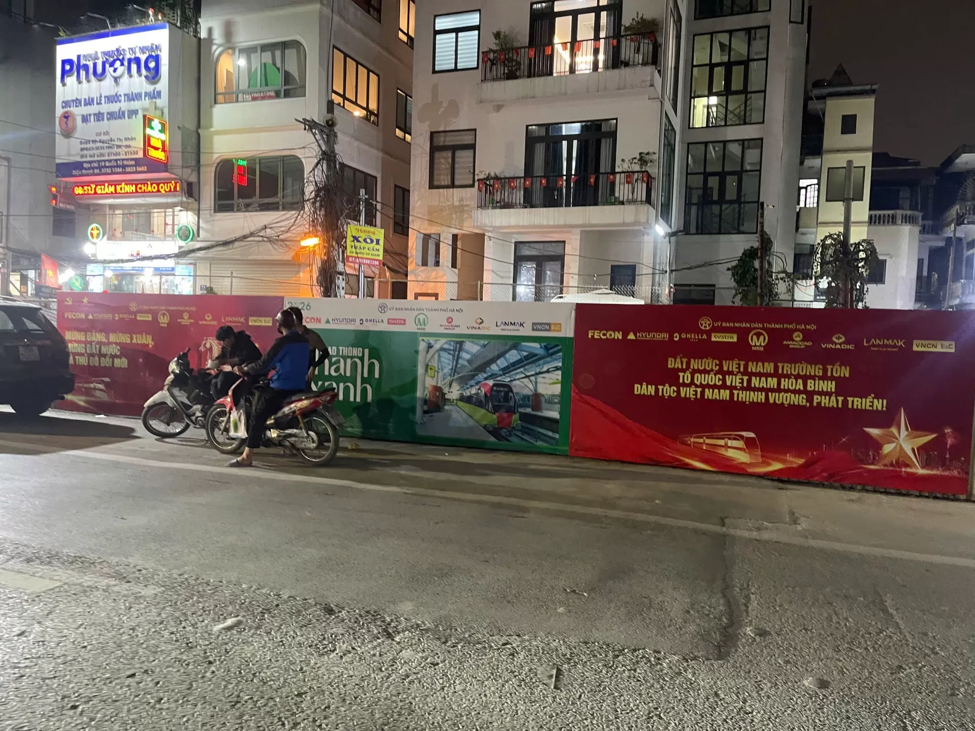 Biển Quảng Cáo Hàng Rào Dự Án Xây Dựng – Hoàng Dương Thi Công
