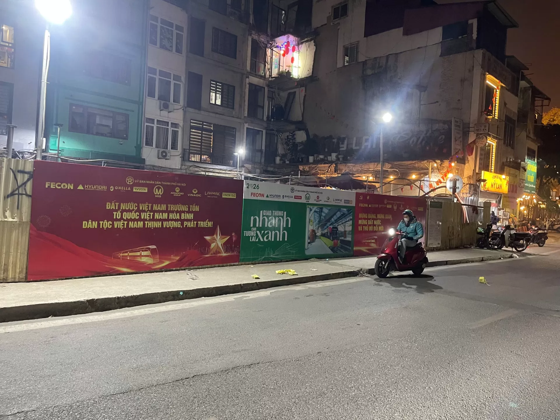 Biển Quảng Cáo Hàng Rào Dự Án Xây Dựng – Hoàng Dương Thi Công