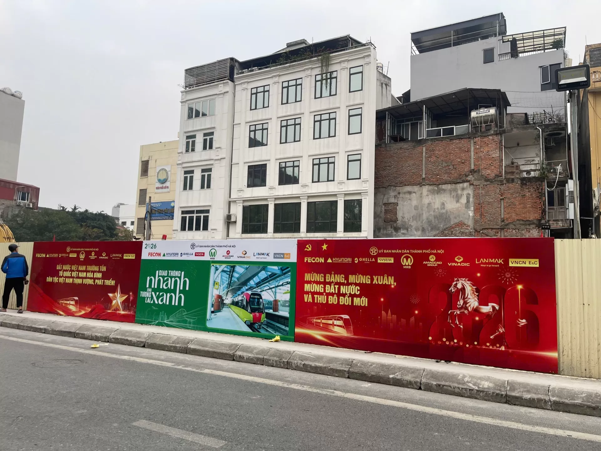 Biển Quảng Cáo Hàng Rào Dự Án Xây Dựng – Hoàng Dương Thi Công